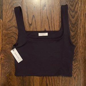 Brand new Aritzia contour square neck crop tank
